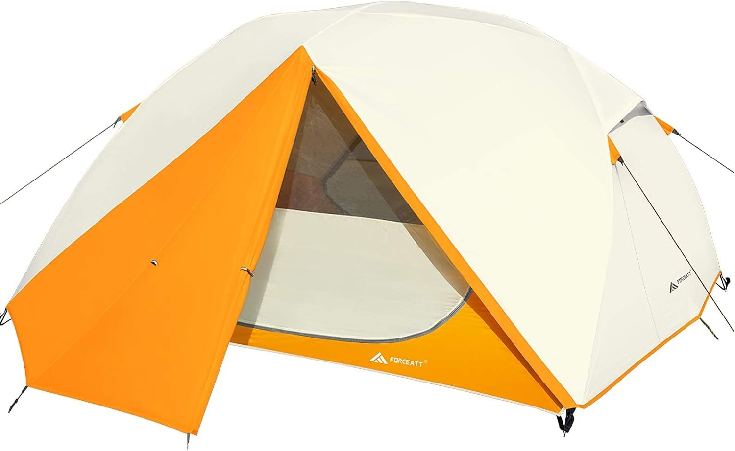 Forceatt Tenda Campeggio, Tenda per 2 Persone, Tenda Ultraleggera per 3-4 Stagioni, Impermeabile e Antivento, Facile da Installare, Adatta a Sport all'Aria Aperta Come Turismo, Campeggio, Trekking