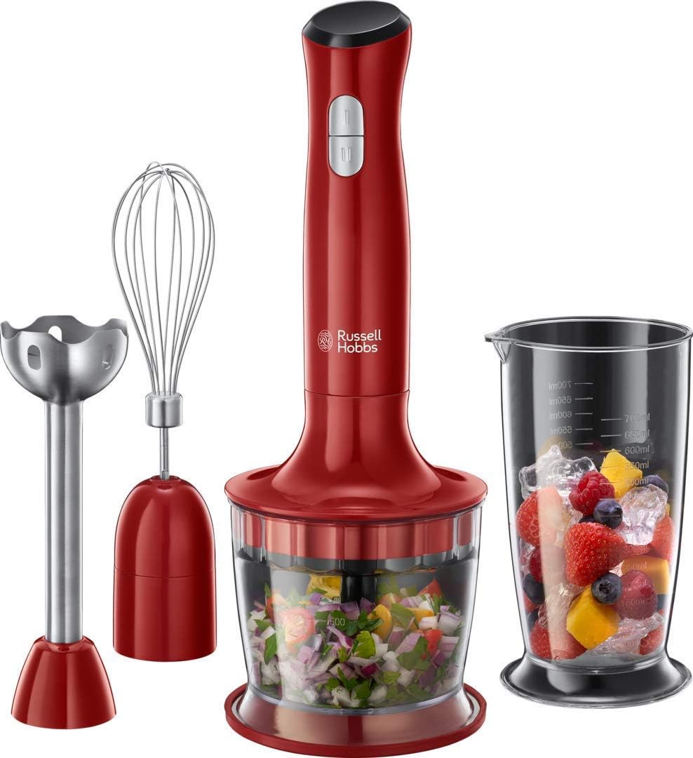 Le migliori offerte di Amazon di oggi, tutti i giorni 77 Russell Hobbs Frullatore a Immersione, 3 in 1