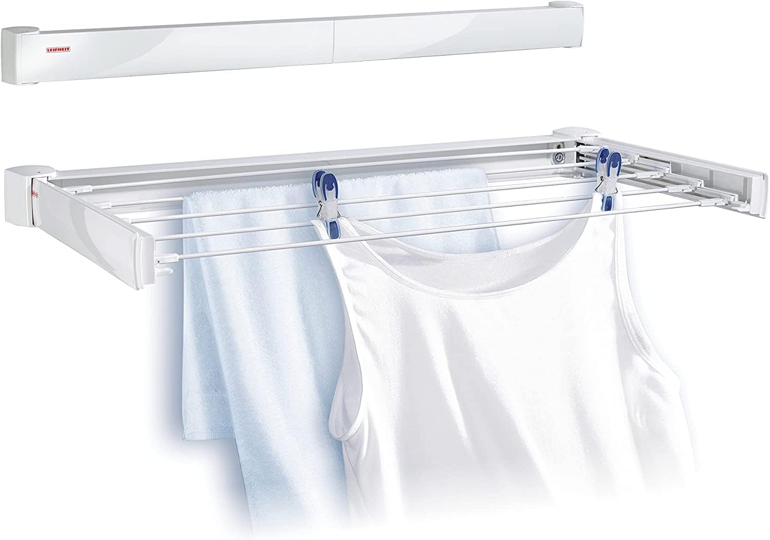 Leifheit Telegant 72 Protect Stendibiancheria da Parete
