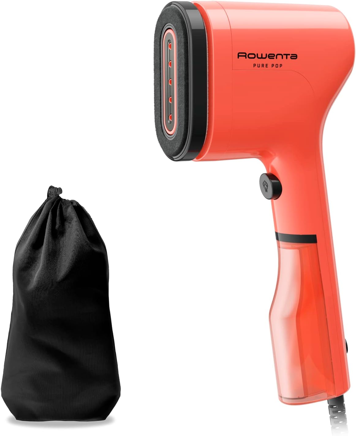 Le migliori offerte di Amazon di oggi, tutti i giorni 85 Rowenta Pure Pop DR2022, Ferro da Stiro Verticale Portatile a Vapore, Utile per Stirare e Igienizzare i Tuoi Capi, con Sistema Reversibile, Riscaldamento Rapido, Potenza 1300W, Colore Rosso Corallo
