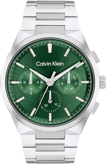 Le migliori offerte di Amazon di oggi, tutti i giorni 71 Calvin Klein Orologio analogico multifunzione al quarzo da uomo Collezione DISTINGUISH con cinturino in acciaio inossidabile con cinturino in acciaio inossidabile