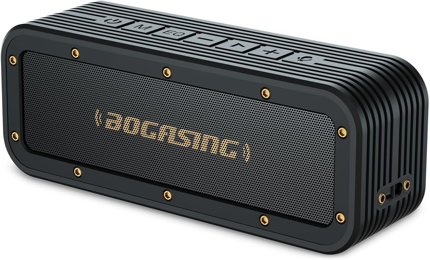 BOGASING Cassa Bluetooth , M4 Speaker Portatile, 40W Suono Stereo & Bassi Potenti, IPX7 Impermeabile Altoparlante Bluetooth, Carta di TF, AUX, per Esterno, Viaggi, Doccia, PC