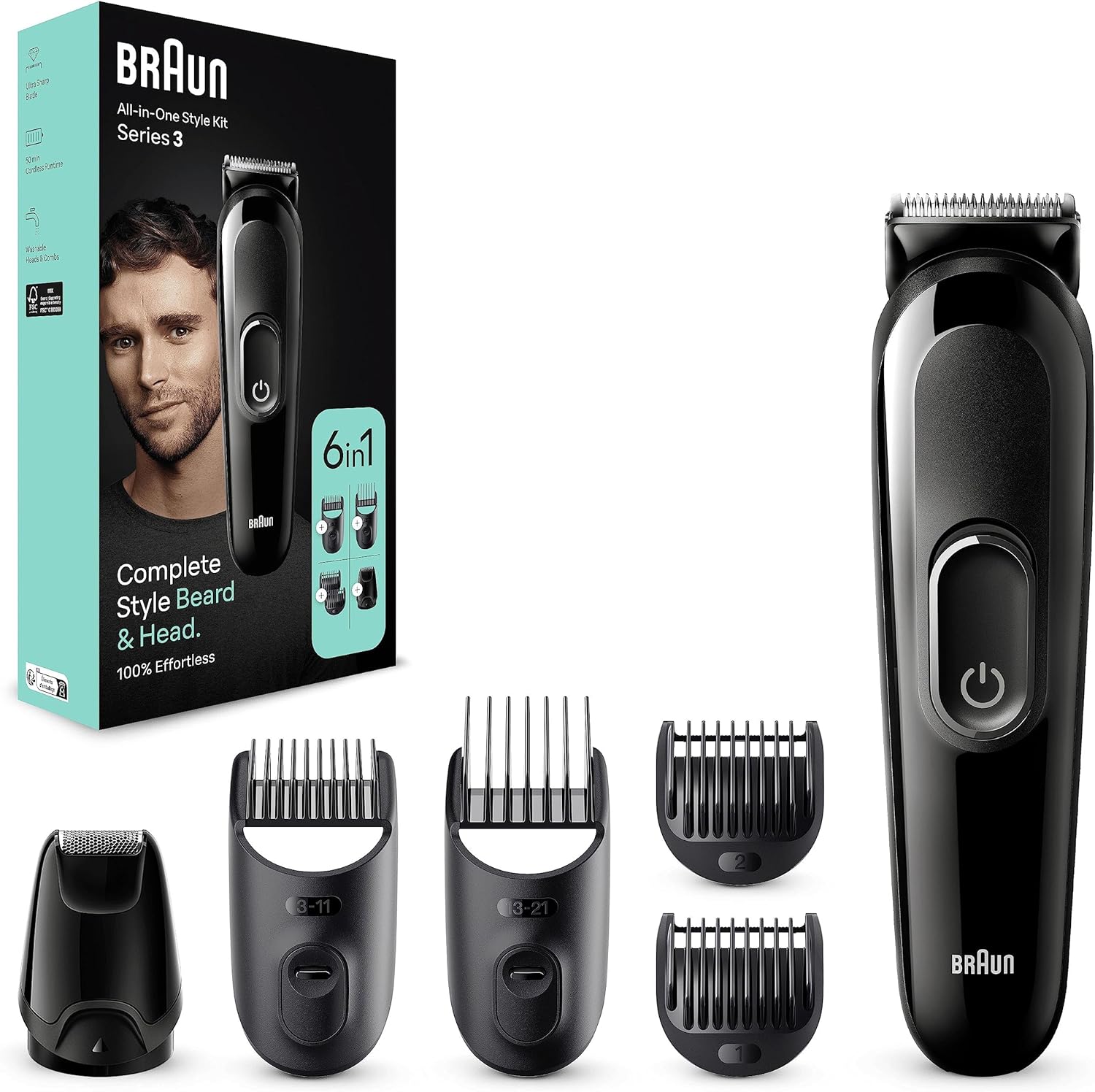 Le migliori offerte di Amazon di oggi, tutti i giorni 96 Braun Regolabarba Tagliacapelli Uomo
