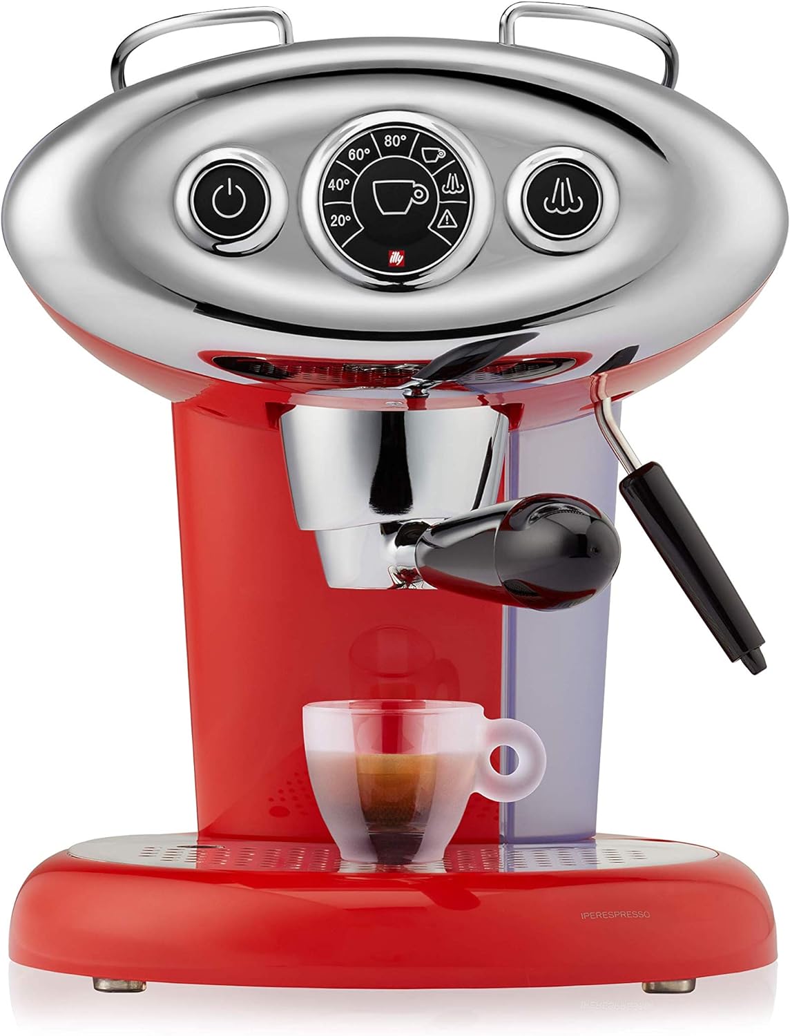 illy Macchina da Caffè a Capsule Iperespresso X7.1, 1.2L Rosso