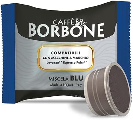 Caffé in offerta eccezionale su Amazon 37 Caffè Borbone Miscela Blu - 100 Capsule - Compatibili con le Macchine Lavazza* Espresso Point