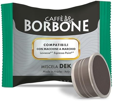 Caffé in offerta eccezionale su Amazon 41 Caffè Borbone Miscela Decaffeinata - 100 Capsule - Compatibili con le Macchine Lavazza* Espresso Point
