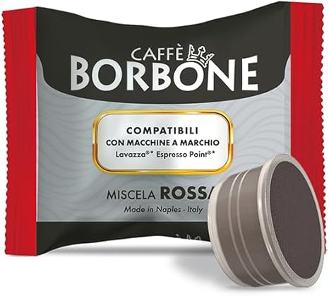 Caffé in offerta eccezionale su Amazon 38 Caffè Borbone Miscela Rossa - 100 Capsule - Compatibili con le Macchine Lavazza* Espresso Point
