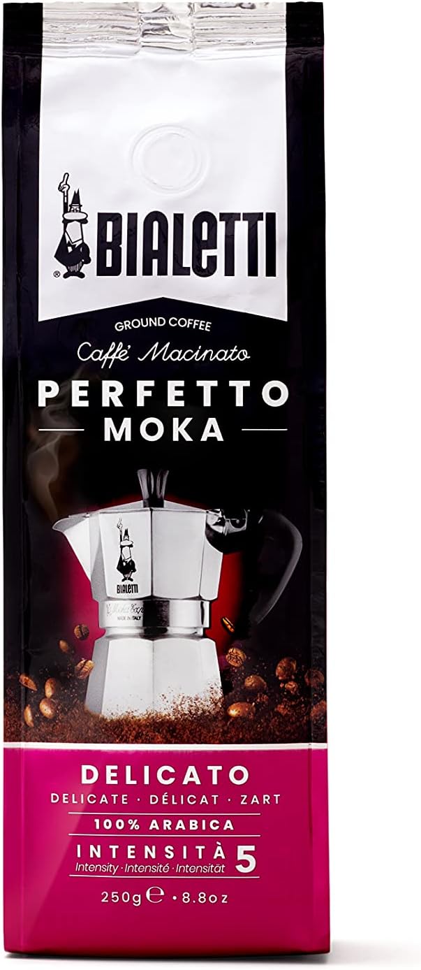 Caffé in offerta eccezionale su Amazon 47
Bialetti Perfetto Moka Caffè Macinato, Delicato
