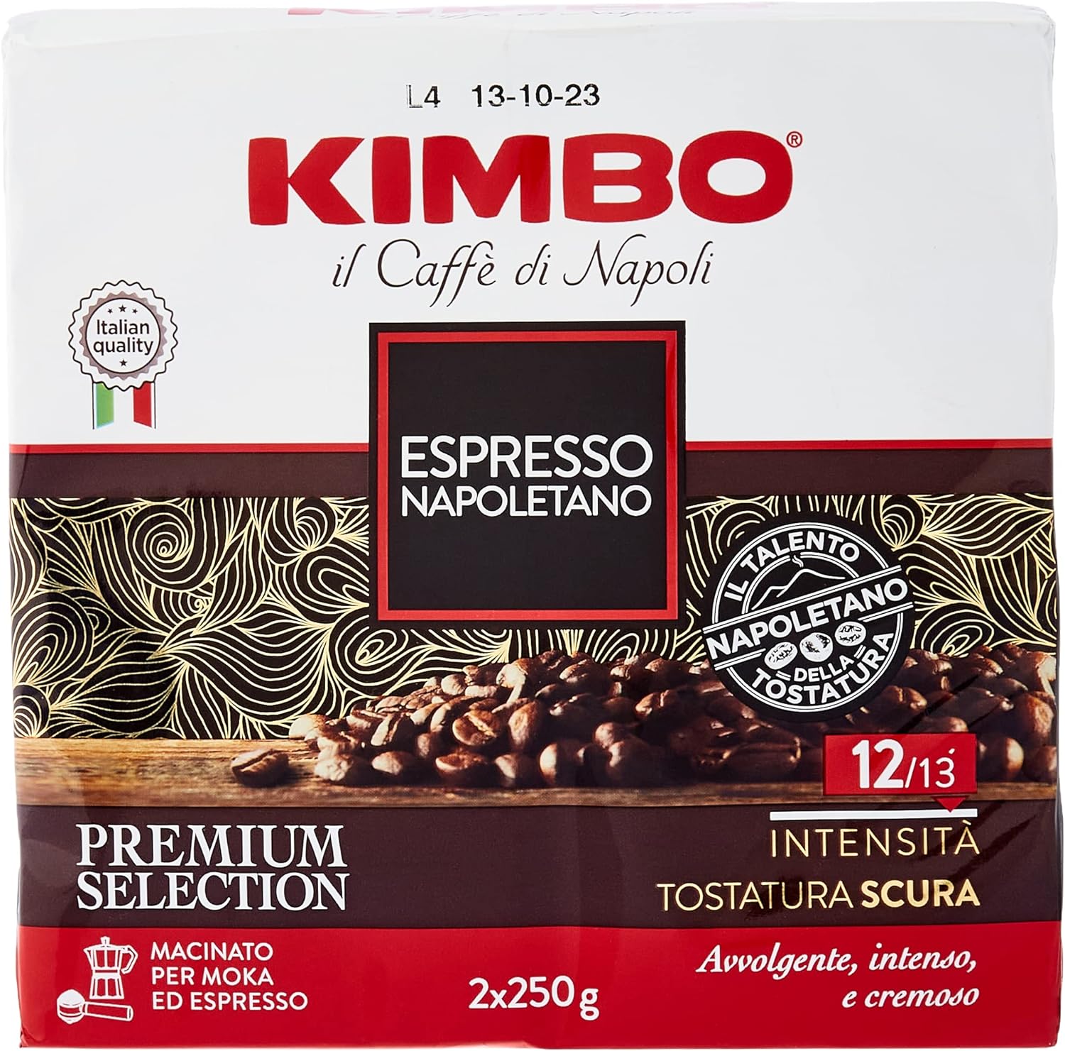 Caffé in offerta eccezionale su Amazon 45 Kimbo Caffè Macinato Espresso Napoletano