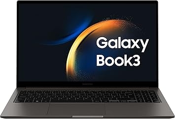 Samsung Galaxy Book3 Laptop, 15.6" FHD, Intel Core i7-1355U 13th gen, 16GB RAM, 512GB SSD, Windows 11 Home, Grafite (Graphite)