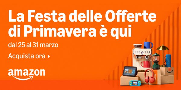 Festa delle Offerte Amazon 2025: sconti da non perdere! 14 Banner promozionale Festa delle Offerte Amazon 2025 con sconti su elettronica, casa e moda