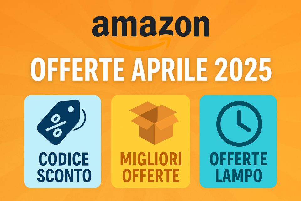 Offerte Amazon Aprile 2025: Sconti Pazzi, Codici Segreti e Affari da Non Perdere! 27 banner offerte Amazon aprile 2025